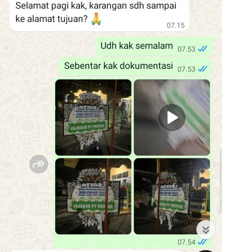 Pengiriman Papan Bunga Selamat Gelora Bung Karno