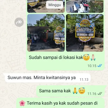 Pengiriman Papan Bunga Duka Gelora Bung Karno
