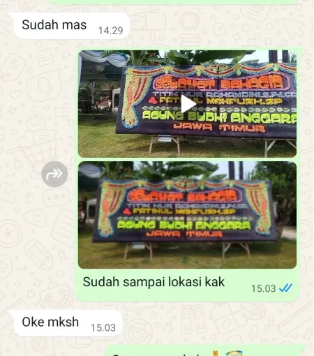 Pengiriman Papan Bunga Gelora Bung Karno
